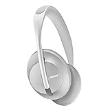 Bose Noise Cancelling Headphones 700 – kabellose Bluetooth-Kopfhörer im Over-Ear-Design mit integriertem Mikrofon für klar verständliche Telefonate und Alexa-Sprachsteuerung, Silber