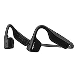 AfterShokz AS600SG Trekz Titanium Bluetooth Kopfhörer Kabellos für Sport, Grau