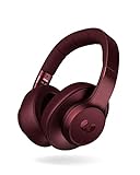 Fresh 'n Rebel Bluetooth Kopfhörer Over Ear, 35 Std. Spielzeit, weiche Ohrpolster, integriertem Mikrofon, Faltbar, kompatibel mit iOS und Android (Clam, Ruby Red)