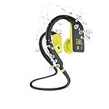 JBL Endurance Dive - Drahtlose In-Ear-Sportkopfhörer mit MP3 (1 GB), wasserdicht, Sofortige Aktivierung ein und aus, je nachdem, ob sie in das Ohr eingeführt werden oder nicht, Farbe Schwarz, Gelb