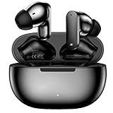 Bluetooth Kopfhörer, Kopfhörer Kabellos Bluetooth 5.3, In Ear Bluetooth Kopfhörer mit 4 Mikrofon, ENC Lärmreduzierung, 30 std Spielzeit, IPX7 Wasserdicht, HiFi Stereo Ohrhörer für Arbeit und Studium