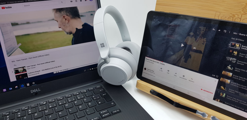 Microsoft Surface Headphones Bluetooth Verbindung mit mehreren Geräten
