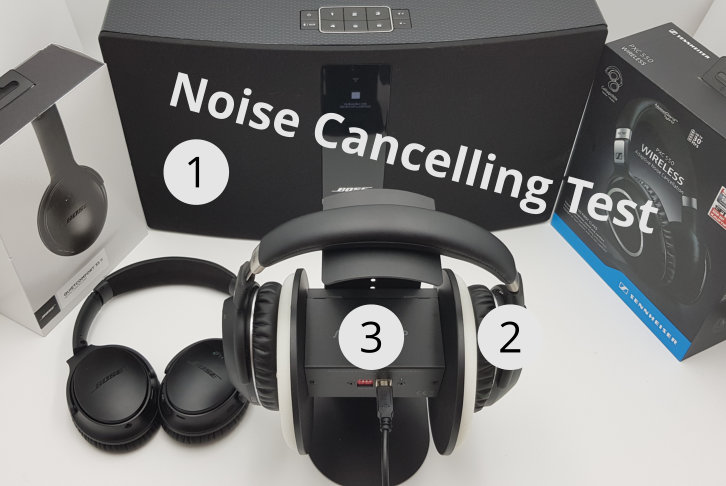 Noise Cancelling Kopfhörer Test